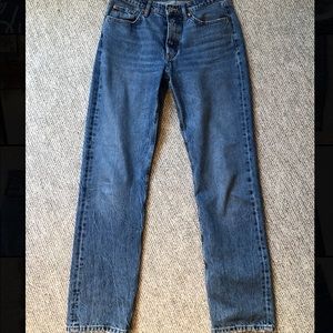 Zara straight leg jeans